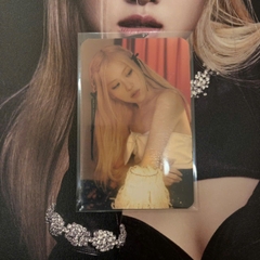 Photocard BP Rosé - Thẻ ảnh bo góc BP Rosé