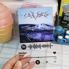 Khung ảnh mica Spotify Aespa