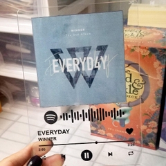 Khung ảnh mica Spotify Winner