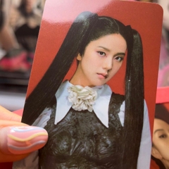[ME] JISOO PHOTO CARD FOLDER