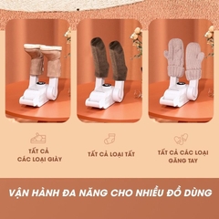 Máy sấy giày Changhong, Máy sấy giày đa năng khử trùng, khử mùi giày tất, găng tay tỏa nhiệt làm khô nhanh