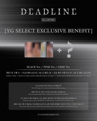 Set card POB BLACKPINK 3rd MINI ALBUM [DEADLINE]