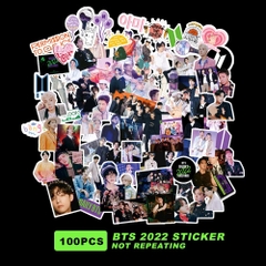Túi 77-100pcs sticker BTS
