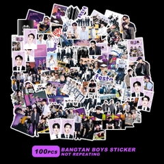 Túi 77-100pcs sticker BTS