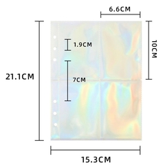 Binder bling đựng card (binder + 25 sheet đựng 200 card)