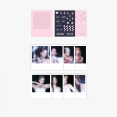 BLACKPINK POLAROID PHOTO OFFICIAL + STICKER SET