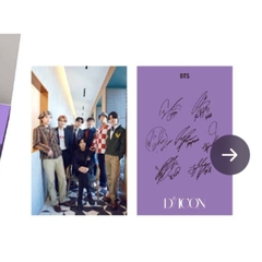 Tách set bộ ảnh BTS DICON (Binder, photocard, card holder, collect book, postcard)