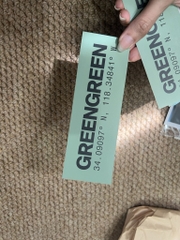 Photocard Cortis GREENGREEN official - Thẻ ảnh bo góc chính hãng