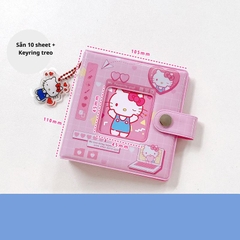 Binder mini đựng card 3 inch sẵn 10 sheet đựng được 20 card có keyring treo