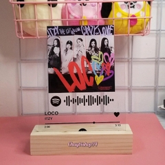 Khung ảnh mica Spotify ITZY
