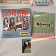 [Có POB] BLACKPINK The Game Photocard Collection Back To Retro - Bộ ảnh cổ điển