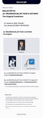Jin '#RUNSEOKJIN_EP.TOUR in GOYANG' The Original (Chưa gồm ship Hàn - Việt)