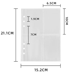 Binder A5 kéo khóa (đựng ảnh, sổ, ...)