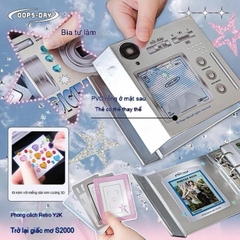 Binder RosyPosy 1 ô, album ảnh mô phỏng chiếc máy ảnh xinh yêu có sẵn 20 sheet