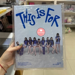 Album ảnh This is for "hai lần" 200x260mm