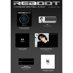 Album TREASURE REBOOT chính hãng