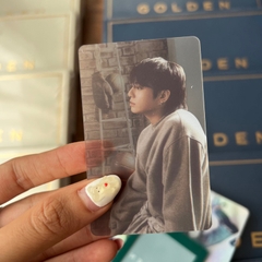 Photocard, album rỗng Jungkook Golden