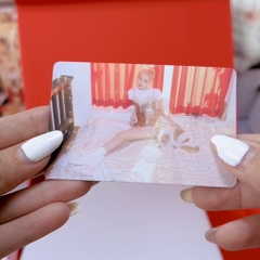 Photocard Season's Greeting: Hank & Rosé