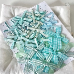 Set 25 nơ nhiều size trang trí, gói card, gói quà