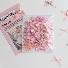 Set 25 nơ nhiều size trang trí, gói card, gói quà