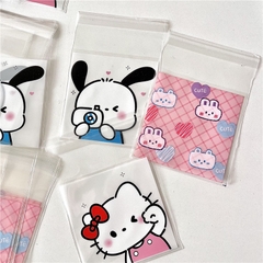 Set 100 túi bóng kính 7x7cm dễ thương