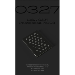 Photobook LISA 0327 Vol.03 chính hãng, nguyên seal
