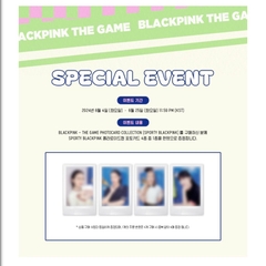 BLACKPINK The Game Sporty Chính hãng, Nguyên seal