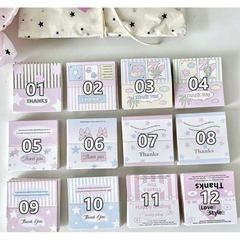 Set 24 tag đầu thank you gói card, gói quà