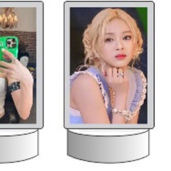 Đèn bàn trang trí nhiều màu BABYMONSTER