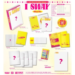 Album I SWAY (G)i-DLE chính hãng, nguyên seal