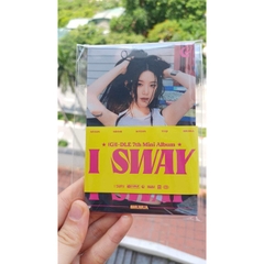 Album I SWAY (G)i-DLE chính hãng, nguyên seal