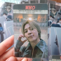 Photocard Jimin Muse, quà POB Jimin Muse