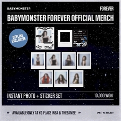 [FOREVER] BABYMONSTER INSTANT PHOTO + STICKER SET