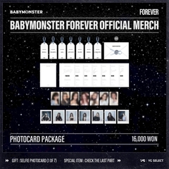 [FOREVER] BABYMONSTER PHOTOCARD PACKAGE