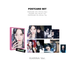 Aespa The 1st Album [Armageddon] POP-UP OFFICIAL MD - Trading Card, Postcard