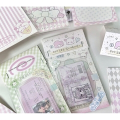 Set 6 bìa gói card, goi quà kèm đầu tag và túi nilói