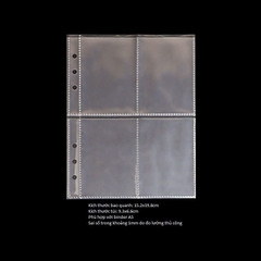 Binder bling đựng card (binder + 25 sheet đựng 200 card)