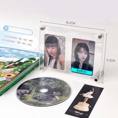 Khung mica trong suốt trưng bày photocard và CD