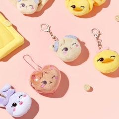 [DEADLINETOUR] BLACKPINK CHARACTER PLUSH FACE KEYRING + CASE