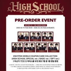 Set 7 2cut photo ENHYPEN High School
