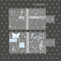 Binder, bìa album ảnh, bìa sổ còng A5 đựng ảnh, giấy viết cánh thiên thần