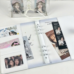 Binder, bìa album ảnh, bìa sổ còng A5 da tổng hợp đựng ảnh, giấy viết cổ tích