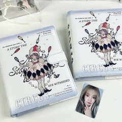 Binder, bìa album ảnh, bìa sổ còng A5 da tổng hợp đựng ảnh, giấy viết cổ tích