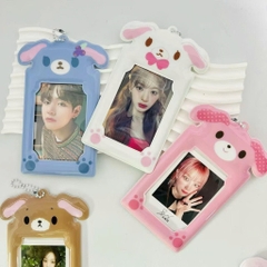 Holder PVC dẻo, túi đựng thẻ cún yêu dễ thương