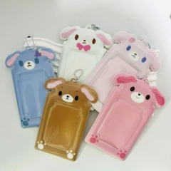 Holder PVC dẻo, túi đựng thẻ cún yêu dễ thương