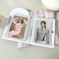 Collect Book Mini dễ thương lưu trữ photocard, polaroid