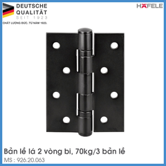 Bản Lề Lá 70Kg Hafele 926.20.063