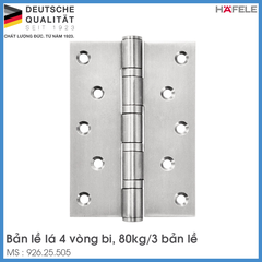 Bản Lề Lá 80Kg Hafele 926.25.505