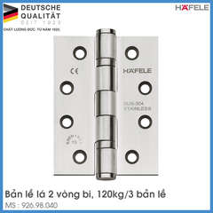 Bản Lề Lá 120Kg Hafele 926.98.040
