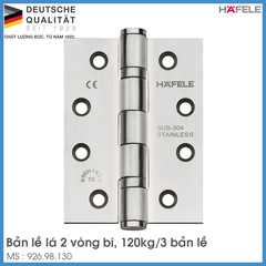 Bản Lề Lá 120Kg Hafele 926.98.130